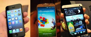 'So găng' Galaxy S4 - iPhone 5 - HTC One