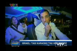 Taxi karaoke 'có một không hai' trên thế giới
