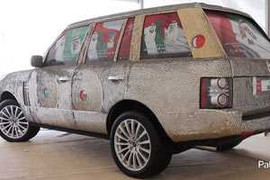 Chán vàng, dân chơi Ả rập bọc xe sang bằng tiền xu