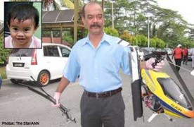 Máy bay giết bé gái trong sự kiện thể thao