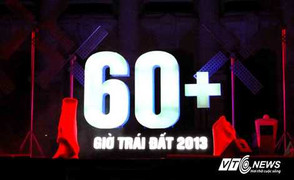 Những hình ảnh ấn tượng nhất giờ trái đất ở Hà Nội