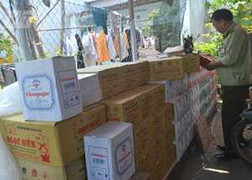 Choáng với kho rượu lậu 8000 chai