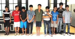 Cảnh sát nổ súng bắt sới bạc lớn ở Hà Nội