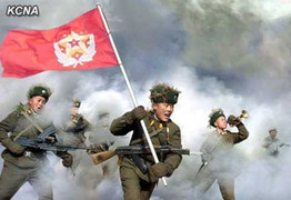 Video: Dân Triều Tiên diễu hành ủng hộ đánh Mỹ