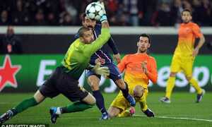 PSG 2-2 Barca: Mất Messi, rơi chiến thắng