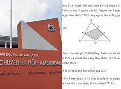 Đề thi vào lớp 6 trường Hà Nội - Amsterdam khó thế nào?
