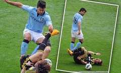 Giở thói côn đồ, Aguero đột nhiên thoát tội