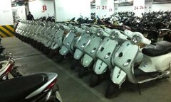 Hầm để xe đặc biệt của sinh viên ĐH RMIT
