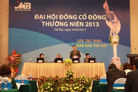 Năm 2013, MB đặt mục tiêu tăng 14% lợi nhuận trước thuế