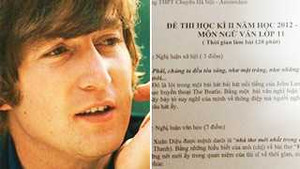 Đề Văn thi học kỳ trường Ams xôn xao dân mạng