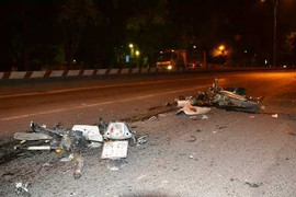 Xe tải hại người rồi rồ ga bỏ chạy