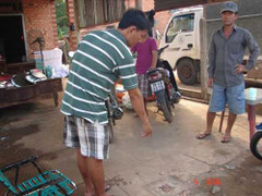 Nằm võng ngủ, bị tai nạn chết thảm