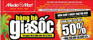 Tiếp tục 'săn' hàng hè giá sốc đợt 2 tại Media Mart