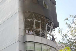 Cháy trường cao đẳng ở TP.HCM