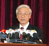 Phát biểu bế mạc hội nghị TW thứ 7 của Tổng Bí thư