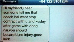 Tin nhắn lạ làm chấn động B.Bình Dương