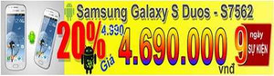 Giảm giá “Khủng” chào hè của Samsung Galaxy S Duos S756