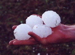 Video: Mưa đá kèm lốc xoáy chưa từng có tàn phá Huế