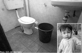 Đắng lòng bé 1 tuổi chết trong xô nước