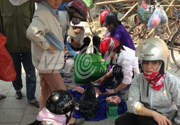 Chợ thịt thiu thối ở châu cầu Thăng Long ra sao?