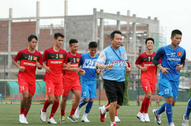 U23 Việt Nam tập theo giáo án Mourinho