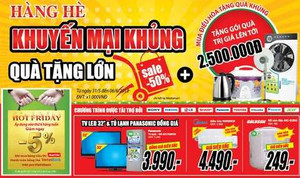 Hàng hè khuyến mại khủng – Quà tặng lớn tại Media Mart