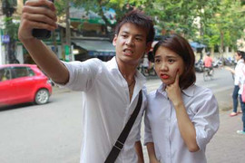 Miss Teen Thu Trang nhí nhảnh sau buổi thi tốt nghiệp