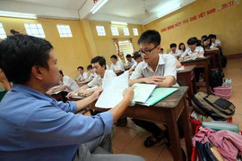 Hôm nay, sĩ tử thi hai môn tốt ngiệp cuối cùng