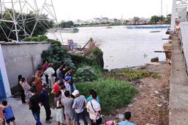 Tìm thấy nạn nhân bị tàu hỏa hất văng xuống sông