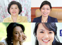 Xem mặt nữ tướng, ‘hot girl’ khiến đại gia Việt lép vế