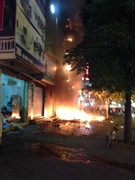 'Bà hỏa' thiêu rụi quán karaoke 7 tầng giữa thủ đô