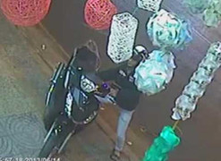 Clip: Bị phát hiện, trộm quăng SH bỏ chạy thoát thân