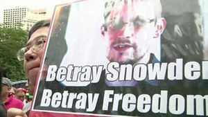 Hong Kong biểu tình lớn ủng hộ 'người hùng' Snowden