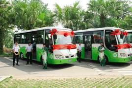 Cư dân Ecopark có xe bus miễn phí chất lượng cao