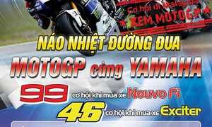 Náo nhiệt đường đua MotoGP cùng Yamaha