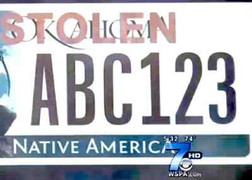 Biển số xe chống trộm