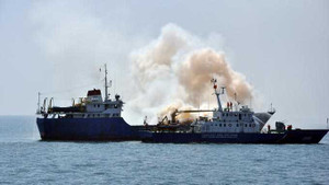 Ảnh: Cảnh sát biển VN - Hàn Quốc phối hợp tập luyện