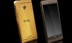 HTC One dát vàng giá từ 2.900 USD