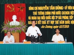 Thủ tướng: Sẽ đóng thêm tàu ngầm mang tên Hải Phòng