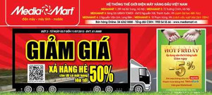 Media Mart tiếp tục giảm giá xả hàng hè