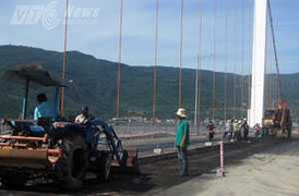 Cầu dây võng lớn nhất VN nứt nẻ: Sở GTVT giải trình