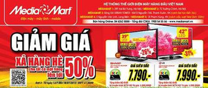 Media Mart xả hàng hè giảm giá đến 50% các mặt hàng
