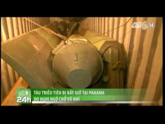 Clip: Bên trong tàu chở tên lửa Triều Tiên bị bắt