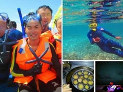 Du khách Trung Quốc tàn sát sinh vật biển Hoàng Sa