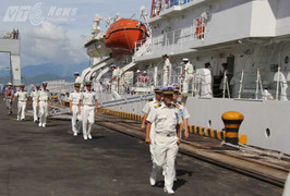 Ảnh: Cận cảnh tàu cảnh sát biển hiện đại của Nhật