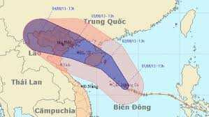Diễn biến mới nhất cơn bão số 5