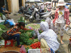 Dân thủ đô sốt sắng mua thực phẩm chống bão