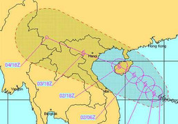 Thế giới đánh giá mức độ nguy hiểm bão số 5