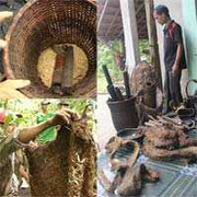 Ảnh: Đồ dùng tự chế độc đáo của cha con 'người rừng'