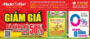 Đợt giảm giá xả hàng điện máy lớn nhất mùa hè 2013